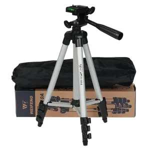 WEIFENG WT3110A-trípode multifuncional universal flexible con soporte de cabeza de 3 vías para cámara dslr, precio de fábrica