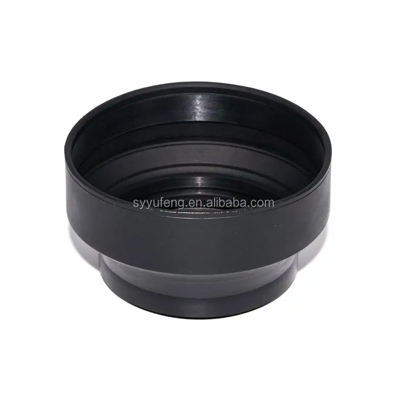 49-82mm 3 in1 Collapsible Rubber Lens Hood Cover Digital Camera Lens Hood