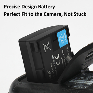 แบตเตอรี่ KingMa LP-E6 (2 ก้อน) + เครื่องชาร์จ USB คู่ สำหรับกล้อง Canon LP-E6 และ 80D 5D2 5D3 5D4 70D 60D 6D 7D 7D2 5DSR - Product Image 4