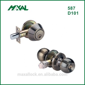 De aleación de Zinc de la forma cuadrada de Combo de la cerradura de la puerta cerrojo <span class=keywords><strong>juego</strong></span> de bloqueo - Product Image 3