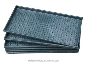 600*300*35mm dimensioni pieghevole piatto PP di plastica vassoio di piantina di riso <span class=keywords><strong>per</strong></span> la semina del riso - Product Image 4