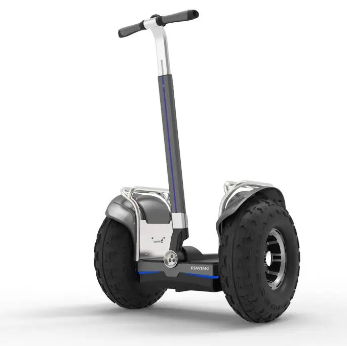 2019 el último diseño de auto-equilibrio transportador personal fuera de la carretera de scooter eléctrico con pantalla LCD/barra de la manija