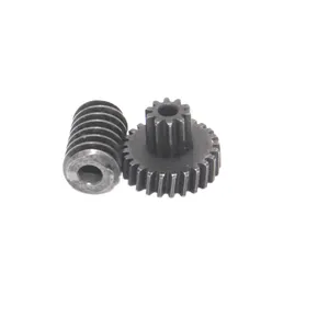 CNC turning thread rod parts for precise worm gear