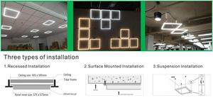 Plafonnier <span class=keywords><strong>LED</strong></span> OLED <span class=keywords><strong>Livarno</strong></span> lux à cadre, vente chaude, 600X600 - Product Image 5