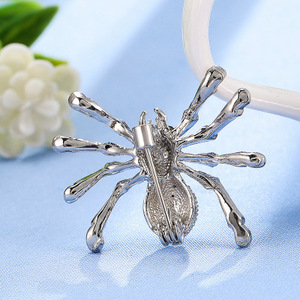 MST HR1053 bardian aleación rhinestone animal broche de araña - Product Image 6