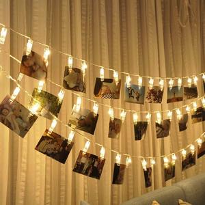 1M/2M/5M/10M <strong>Photo</strong> <strong>Clip</strong> USB LED Fairy <strong>Lights</strong> Outdoor Battery Operated Garland Christmas Decoration Party Wedding <strong>String</strong> <strong>Lights</strong> - Product Image 1