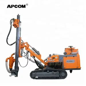 Apcom Mesin Bor ZGYX-410B 410 Kedalaman 20 M 37kw Diameter 90 Mm Zega Kaishan Heavy Duty Mining DTH Bor Rig mesin untuk Dijual