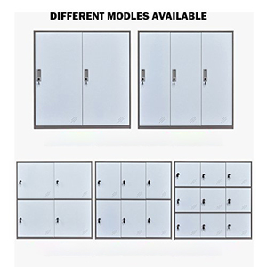 GDLT Blanchisserie Horizontale 6 Porte Gym <span class=keywords><strong>Casier</strong></span> 4 L'école Cam Lock 20 Acier Casiers Portes - Product Image 1
