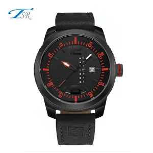 best luxury watches for men leather style popular in USA and Europe fashion with date SL28 movement Clock Male Hour Relogio