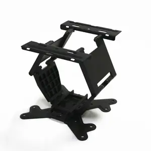 Single Sided Swing Arm Adjustable Removable Side Mount Shelf Bracket