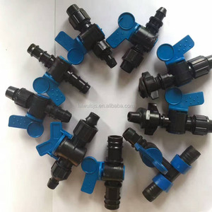 Mini-<span class=keywords><strong>vanne</strong></span> d'irrigation <span class=keywords><strong>goutte</strong></span> <span class=keywords><strong>à</strong></span> <span class=keywords><strong>goutte</strong></span> en plastique de 16 mm pour raccord de ruban d'irrigation - Product Image 6