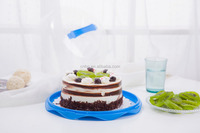 Serveur gâteau portable, 1 pièce, grand format, avec couvercle transparent/stockage de desserts
