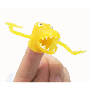 ZQX121 Novelty Plastic Finger Puppet SET PVC Finger Dinosaur Puppet Toy - Product Image 5
