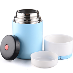 थोक दोपहर के भोजन के बाल्टी दलिया मग अछूता थर्मस वैक्यूम पॉट स्टेनलेस स्टील ब्रेज़्ड बीकर - Product Image 1