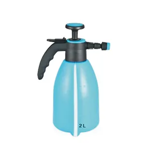 2L hand held plastic air compressed water sprayer