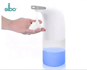 ติดผนังทองเหลือง Foaming อัตโนมัติ touchless ก๊อกน้ำสบู่ dispenser