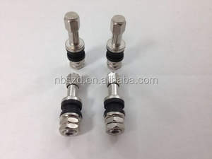 Vanne <span class=keywords><strong>Schrader</strong></span> de pneu de voiture en métal sans chambre à air, roues en alliage, TR48E - Product Image 3