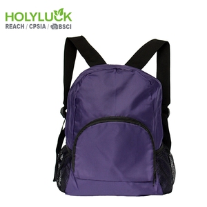 Moda más nuevo fácil poliéster ligero portátil senderismo viaje compras <span class=keywords><strong>de</strong></span> nylon plegable mochila - Product Image 1