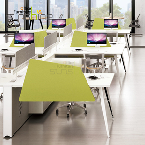 Máy Trạm nội thất văn phòng hiện đại với giao diện dữ liệu điện tích hợp kích thước tiêu chuẩn thiết kế mới nhất có hỗ trợ bên - Product Image 4