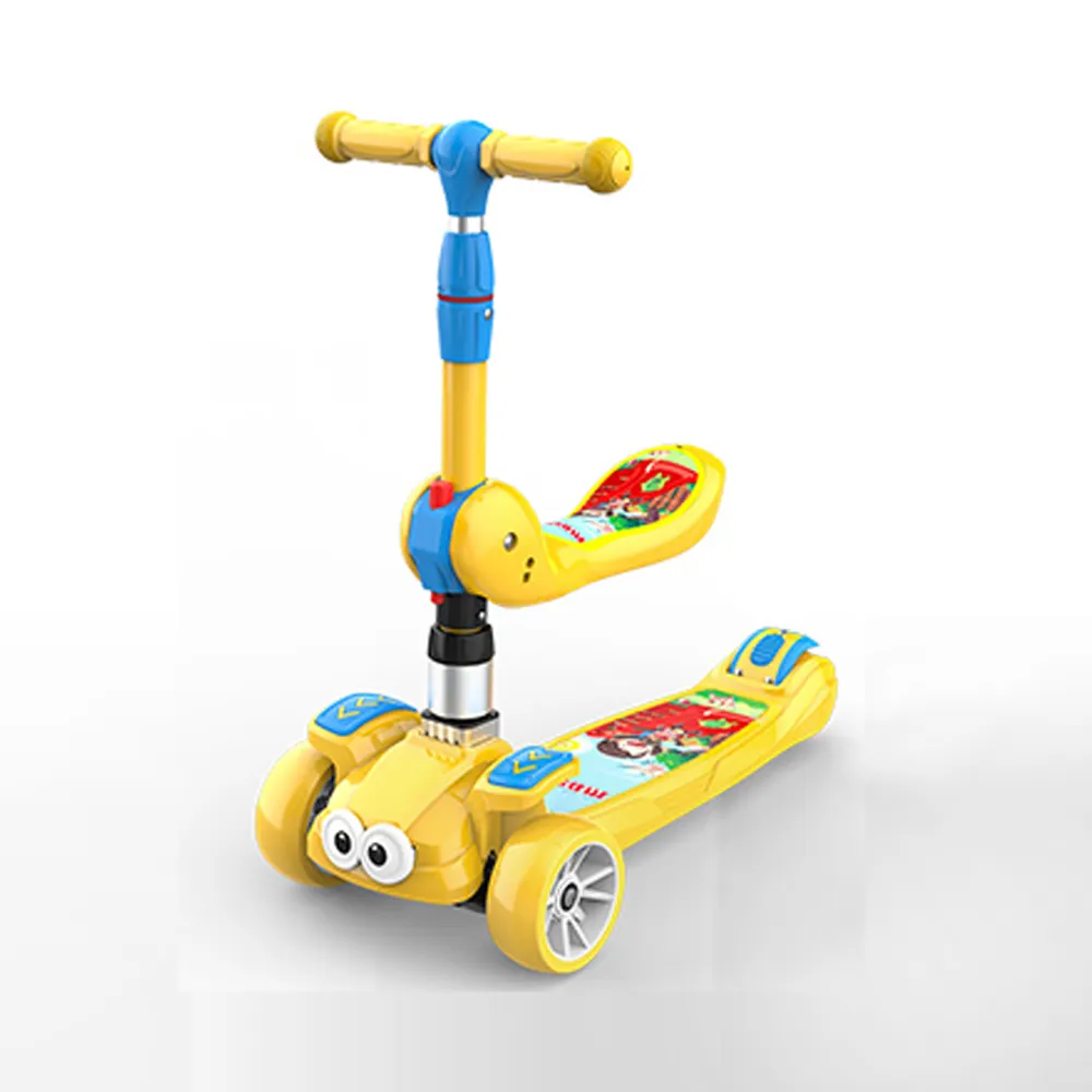 2019 newkids children scooter/baby kick three wheels kids scooter with seat