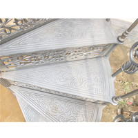 Escalier d'intérieur en fonte, jouet artistique de luxe Antique, personnalisé, en spirale, extérieur, préfixe, industriel, meilleure vente