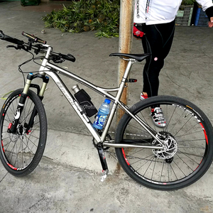 El tubo inferior más grande y el tubo principal especial del marco de aleación de titanio, para ciclistas pesados con requisitos de alta resistencia. - Product Image 4