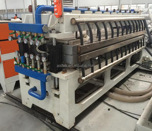 Corrugated plastic PP sheet production line / correx sheet extrusion machine