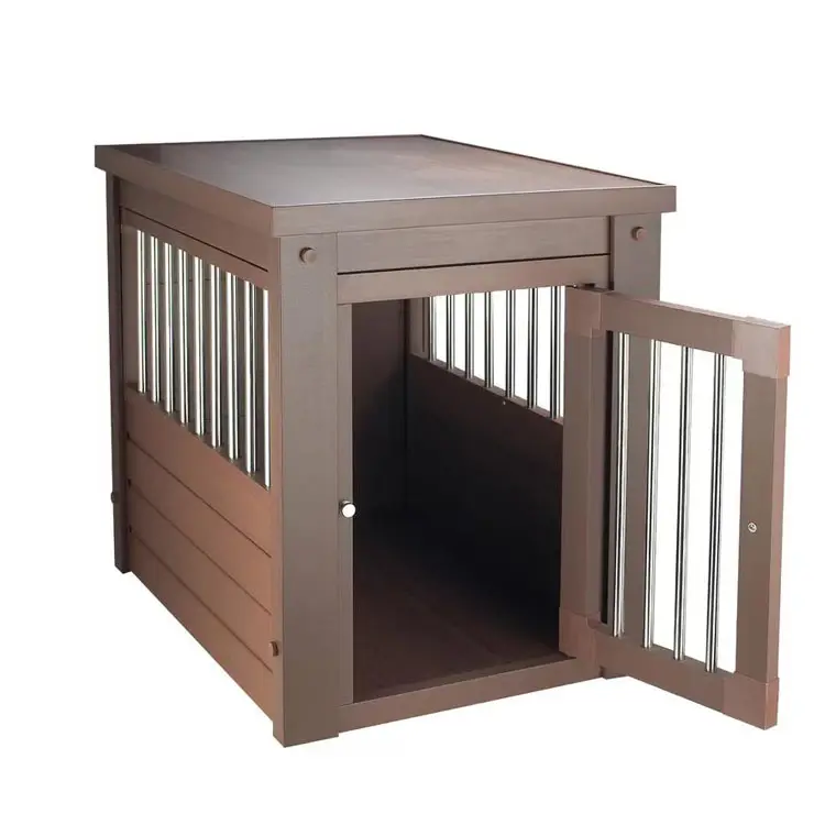 Portable holz hunde pet haus pet nest innen verwenden