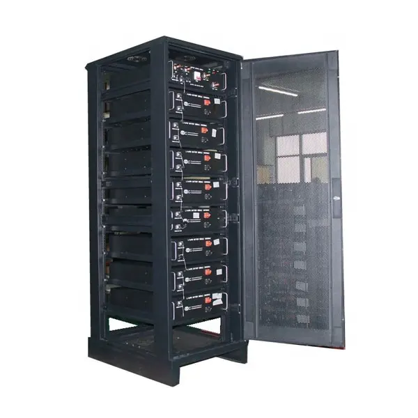 Standard 19 inch UPS Inverter Rack Cabinet 48V 1000Ah 50 kwh Lithium Li Ion Module Battery