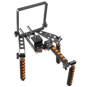 Lovefoto Estabilizador Apareju Multifuncional de aluminio para montaje de cámara de vídeo DSLR hombro para Canon Nikon <span class=keywords><strong>Sony</strong></span> Para - Product Image 2