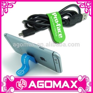 De alta calidad de regalo de <span class=keywords><strong>empresa</strong></span> magnética soporte de teléfono móvil de silicona m- clip titular - Product Image 4
