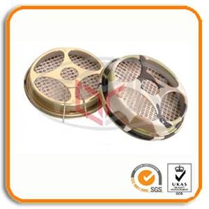 מחזיק סליל נגד יתושים מפח מתכת בקוטר 135 מ\\\"מ וגובה 27 מ\\\"מ - Product Image 4