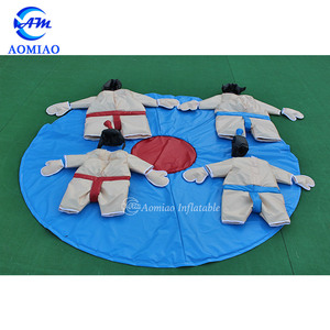 Combinaison de lutte de <span class=keywords><strong>sumo</strong></span> rembourrée pour enfants et adultes avec arène - Product Image 3