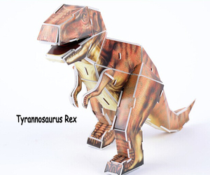 Offre Spéciale bricolage éducatif eps 3d papier dinosaure <span class=keywords><strong>puzzle</strong></span> - Product Image 2