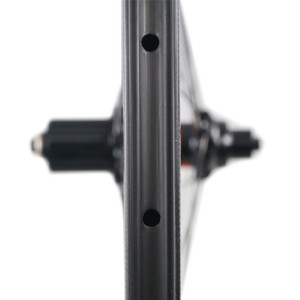 Juego de <span class=keywords><strong>ruedas</strong></span> de carbono para bicicleta de <span class=keywords><strong>carretera</strong></span>, ultraligeras, 700C - Product Image 6
