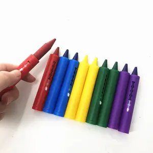 Sáp Ong Mặt Sơn Lụa Hữu Cơ 3D Set Bath Crayons Cho Trẻ Em