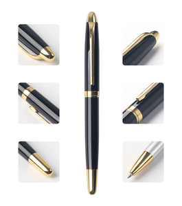 Penna a Sfera in Metallo Personalizzata con Logo Marca Jingda Regalo Promozionale Aziendale Punta Leggermente Obliqua 0.7mm Larghezza di Scrittura <span class=keywords><strong>Inchiostro</strong></span> Gel - Product Image 6
