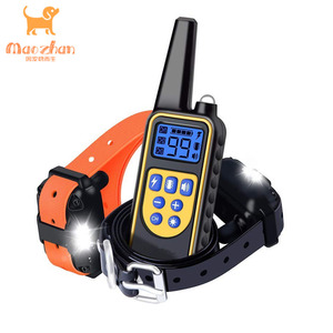 Ofertas semanales, pantalla <span class=keywords><strong>LCD</strong></span> grande de choque de 880 yardas para (1/2/3) collares de entrenamiento para perros con control remoto - Product Image 4