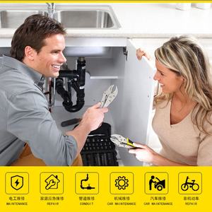 2019 חם מכירות 10 אינץ עגול האף צבת מלחציים כידון מעוקל לסת נעילת פלייר - Product Image 6