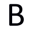 B