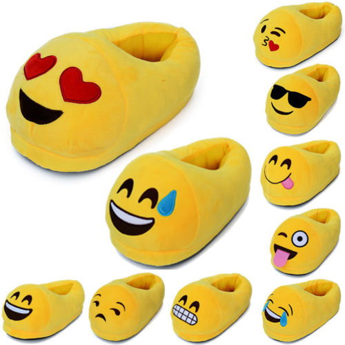 Индивидуальные 2017 новый тип счастливые дети корма emoji тапочки