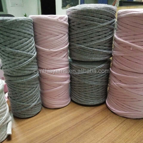 Wholesale 100% Ring Spun Cotton T-shirt Yarn Recycle Cotton T-shirt Yarn