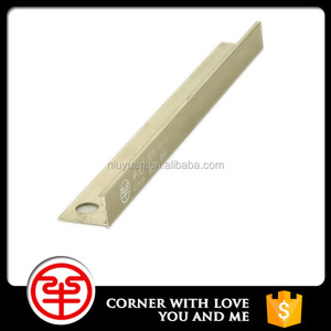 Never miss black metal laminado de Aluminio Cantoneras para azulejo de piso y alfombra - Product Image 1