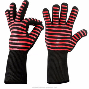 Gants résistants au feu, brasero, 932F, gants résistants à la chaleur pour barbecue - Product Image 4