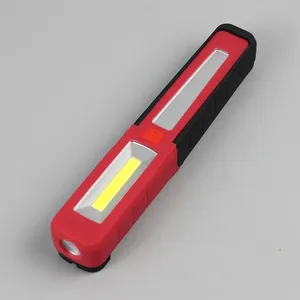 ABS material Magnet Hook Snap clip carried Rotatable LED flashlight Work lamp for Car Camping Emergency lighting use