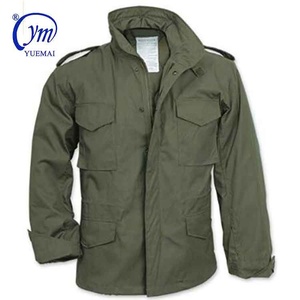 เสื้อแจ็คเก็ตป้องกันแบบมีซับใน สีเขียวมะกอก รุ่น M65 <span class=keywords><strong>Tactical</strong></span> <span class=keywords><strong>Jacket</strong></span> - Product Image 6
