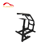 Simulateur de course PRO avec support TV, support de roue de course réglable pour Logitech Fanatec Thrustmaster T500RS T300RS