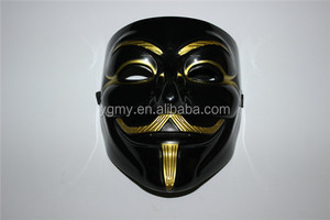 V Vendetta <span class=keywords><strong>Anonymous</strong></span> Film di Guy Fawkes Faida <span class=keywords><strong>Maschera</strong></span> di Halloween Maschere Cosplay Del Partito nero - Product Image 2