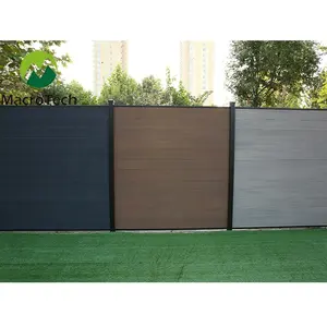 Fence Panels Easy Installation Wood Plastic Composite Fence