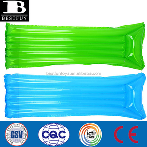 Tumbona inflable personalizada de fábrica, hamaca de agua para exteriores, tumbona individual para playa, colchón de aire y agua plegable - Product Image 3